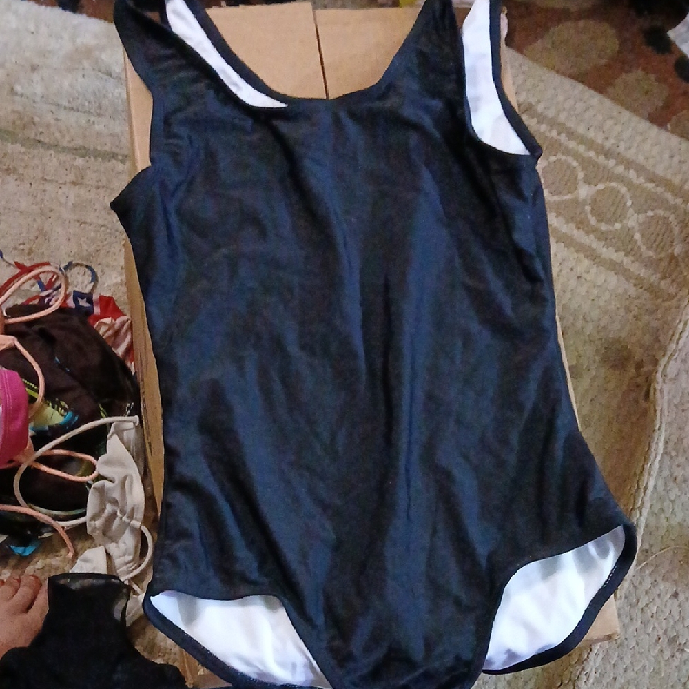 New Black and White Swimsuit